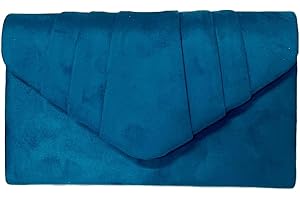 LeahWard Women's Suede Glitter Clutch Handbags Purse Wedding Bags Evening Handbags 308