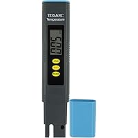 DANOPLUS Digital TDS Meter, Fachmann 2 in 1 TDS, EC Temperatur Wasser Qualität Prüfer, Ideal ppm Meter für Wasser…