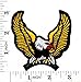 Produktbild American Bald Eagle Hawk Bird Flying Wild Animal Choppers Lady Motorcycle Patch Hand Embroidered Iron-on And Sew-on Symbol Jacket T-shirt Patches Applique Accessories