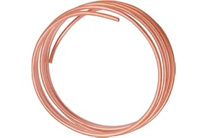 HOSIFIY Kupferrohr 5 x 0,5 mm - Weiches Kupferrohr / R410-2 m Ring für Klimaanlage, Herstellung von Tauchkühlern usw