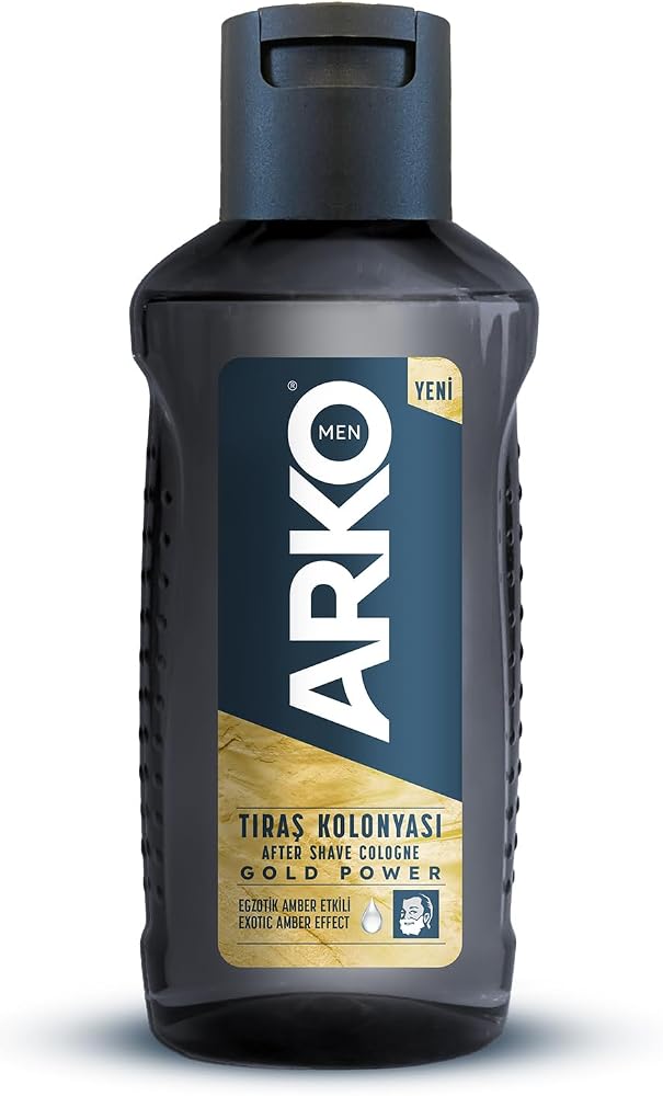 ARKO MEN Tıraş Sonrası Kolonya, Gold Power, 255 Mililitre