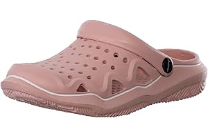 Brandsseller Zueco para mujer con plantilla de masaje, para el baño, el jardín, el tiempo libre