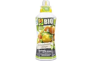COMPO Dünger für Zitruspflanzen, Bio Zitrusdünger, COMPO BIO Zitruspflanzendünger, 500 ml