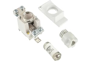 SIGANDG Neozed - Juego de fusibles D02 63A con tapas de rosca y casquillos