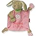 Produktbild Sigikid Schmusetuch medium mit Namen bestickt Baby Geschenk zur Geburt Schnueffeltuch Wild an Berry Leonora Maus Tiggery Tiger KliklaKlecks Drache (Fine rosa)