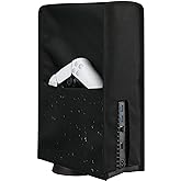 Cosmos Toz Kapağı Kılıfı Toz Koruma &Ccedil;izilmez Su Ge&ccedil;irmez Konsol Koruyucu Kılıf Kapak PS5 Konsol Dijital ve Disk S&uuml;r&uuml;m&uuml; ile uy