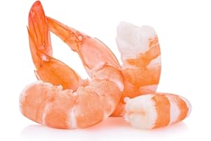 LONDON GROCERY King Prawns Peeled in Brine 900gr Tub