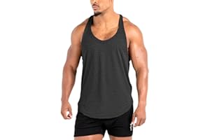 Lehmanlin Hommes Canottiera Uomo Palestra,Canottiere Uomo Sportive,Canotta Uomo Musculation Stringer Chemises Musculaires Y Retour