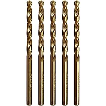 Sourcing Map Foret Hélicoïdal De 11,5 Mm Avec Revêtement En Titane (HSS-E) M42 En Acier Rapide 8 % Cobalt Tige Droite Pour Acier Inoxydable, Alliage D' Aluminium