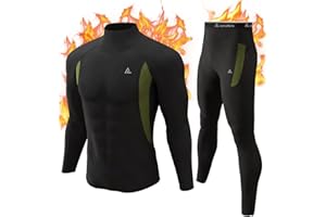 CL Convallaria bielizna termiczna męska bielizna funkcjonalna bielizna narciarska oddychający wewnętrzny polar zestaw bielizny termicznej ciepły miękki podkoszulek termiczny kalesony termiczne męskie