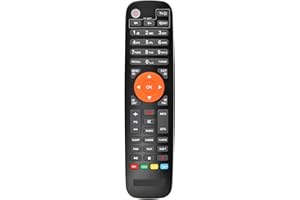HAROAR Receptor de TV por satélite HD, Control Remoto for Gtmedia V8 UHD y Freesat V7SHD V8 Series X8 Combo V9 Prime V7 HD, 1 ud.