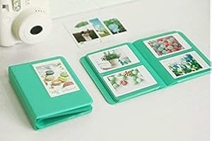 HOMEYUSER 64 Pockets Mini Photo Album card holder for 3 inch films