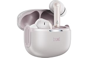 boAt 2025 Launch Airdopes 219, 4Mics ENx, 40H Battery, Best in Segment for Calling, Stream Ad Free Music via App Support, Bluetooth Earbuds, TWS Ear Buds Wireless Earphones with mic (Ivory Mist)