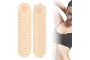 BLEEZM 60 Piezas Pezoneras Adhesivas Invisibles, Pezoneras Adhesivas Cubre Pezones Cubrepezones Adhesivo Pegatinas Pezones Nipple Cover Tapa Pezones Adhesivos(30*Forma Circular, 30*Forma de Ciruela)