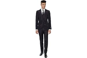 Suitmeister Vestito da Uomo Set di Pantaloni Eleganti da Lavoro