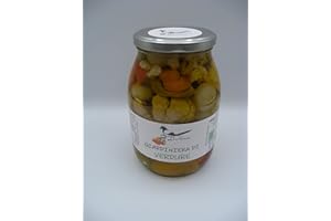 LA GAZZA GIARDINIERA Sott'olio di Verdure Miste (1kg)