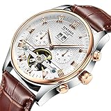 MONTRE DE CONCEPTION SPÉCIALE POUR USAGE QUOTIDIEN: Haute qualité Bracelet en Cuir et le bracelet spécial est super doux, flexible et durable.