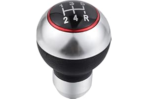 Padaodao 5 Speed Gear Shift Knob Aluminum Alloy Lever Stick Shifter Handle fit Most Manual Transmission Trucks SUV Cars