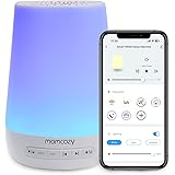 Momcozy Macchina del Rumore Bianco,Macchina del Suono per Bambino Adulto,34 Suoni Lenitivi,White Noise Machine Luce a 7 Color