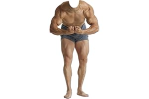 Star Cutouts Ltd 180cm Muscle Man Stand Cardboard Cut Out