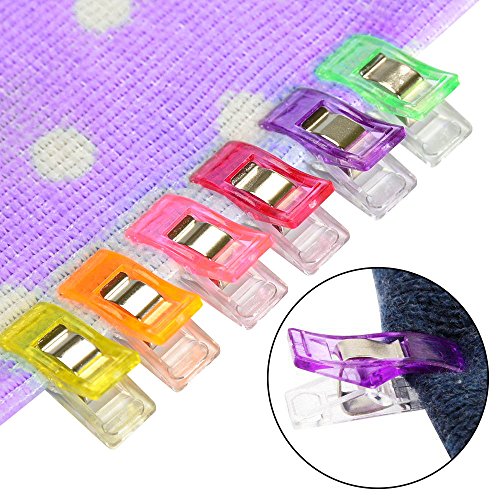 Atpwonz 60pcs Wonder Clips Stoffklammern (6 verschiedene Farbe) - 5