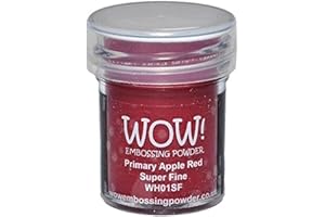 Wow Embossing Powder Wow! Prägepulver, superfein, 15 ml, Apfelrot