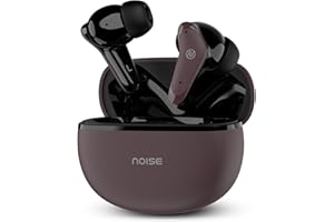 Noise Buds VS102 Plus Truly Wireless Earbuds with Flybird Design, 70H of Playtime, Quad Mic with ENC, Instacharge(10 Min=120 Min), Bluetooth V5.3(Deep Wine)