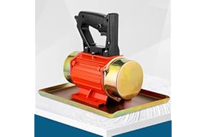 MXBAOHENG Vibratore per Cemento Vibratore per calcestruzzo 250W 2840rpm 220V Vibratore per piastra piatta in calcestruzzo Macchina vibrante per calcestruzzo vibrante per calcestruzzo manuale (rosso)