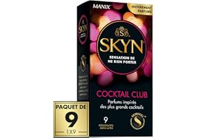 SKYN MANIX 200019 Kondomer, 9 stycken