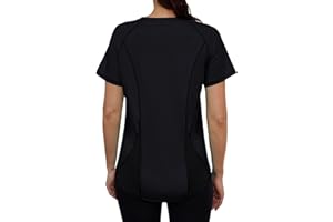 Terecey Sport Tshirt Damen, Sportshirt Kurzarmshirt WorkoutTops Funktionsshirt Atmungsaktiv Laufshirt Fitness für Lässig Laufen Yoga Gym