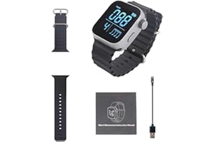 Ainiupi Wearable Vibrating Metronome 40-240 BPM Smart Instruments Pulse Beat Counting Watch for All Guitar Piano Drums, Running Exercise Metronome, Piano Metronome, Instrumental