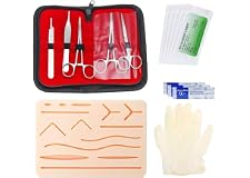 Medical Skin Suture Surgical Training Kit Silicone Pad