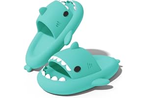 NIBESSER Ciabatte Estive Adulto Bambino Ciabatte Squalo Comode da Mare Spiaggia Bagno Piscina Pantofole Suola Ispessita Antiscivolo Originali Carine per Casa Sandali A Punta Aperta