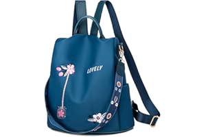 Ray-Velocity Mochila Antirrobo para Mujer, Mochila Escolar Impermeable Ligera, Bolsa de Hombro Ligero y Elegante para Viajes, Trabajo, Escuela, Uso Diario