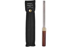 Btuty Lima de metal para guitarra con 3 bordes de tamaño con mango de madera para reparación de guitarra, herramienta de mantenimiento Luthier