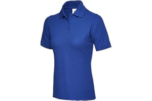 247-Clothing Ladies Pique Polo Shirt Size UK 8 to 26 Plus New Casual Sports Gym Work