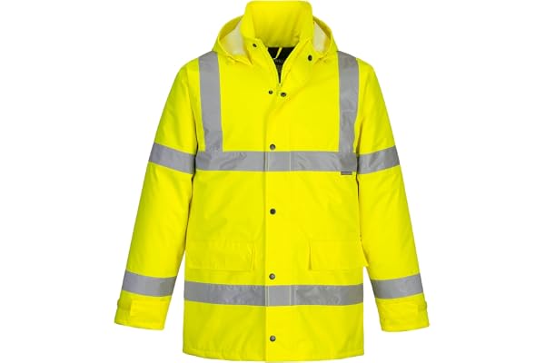Portwest S460 Vattentät komfort Hi-Vis vintertrafikjacka