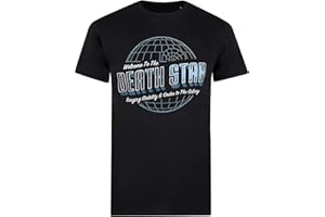 Cotton Soul Star Wars Welcome to The Death Star, Unisex T Shirt, Black