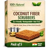 Natural Coco Scrubber for Utensils – Eco-Friendly Coconut Fiber Dishwashing Pad (5)