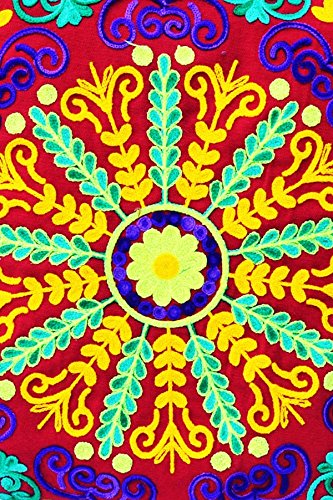 Indisches orientalisches orient Kissen Dekokissen Zierkissen sofakissen bestickt Balkis (6) – 45x45cm inkl. Füllung - 3