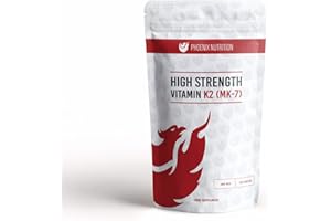 High Strength Vitamin K2 (MK-7) 500mcg x 120 Tablets - Phoenix Nutrition