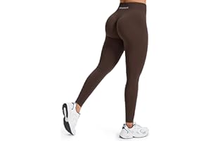 JOYSPELS Seamless Bums Lifting Gym Leggings for Women UK High Waist Tummy Control Womens Activewear Workout Sports Running Yoga Pants