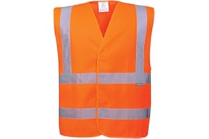 Portwest Gilet Hi-Vis Baudrier & Double Ceinture, Couleur: Orange, Taille: S/M, C470ORRS/M