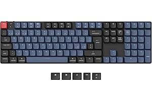 Keychron K5 Pro QMK/VIA Tastiera meccanica personalizzata senza fili Retroilluminazione RGB Hot-swap Interruttore rossi Layout ISO