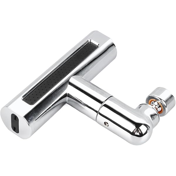 CONOB 4-in-1 Chrome Kitchen Faucet Spray Head – Rain, Spray, Waterfall & Bubble Modes, M22 Female Thread, 360° Swivel