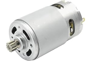 CHANCS Motore elettrico RS550 DC Gear Motor 12V 11 denti ad alta coppia per cacciavite trapano