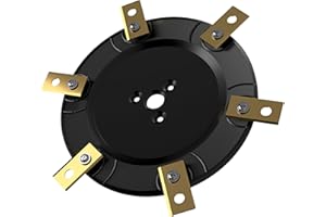 3DHERB 6-częściowy zestaw noży do Segway Navimow serii H (H500E, H800E, H1500E & H3000E-VF) 6 ostrzy talerz na noże, talerz do koszenia – Made in Germany (wys. seria bez ostrzy)