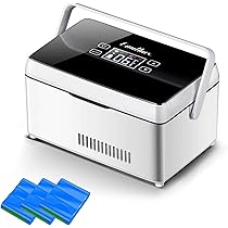 Frigorifero Portatile Per Insulina - Mini Cooler Elettrico, 2-8°C, Con Batteria, Per Viaggi E Auto - Foto 8