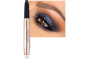 ‎LUCOSS Lucoss Doppelseitiger Lidschattenstift – Eyeshadow Stick Highlighter-Lidschattenstift,Schimmernder Und Matter Eyeliner-Stift, Geschenk Für Mädchen Und Frauen (A12)