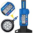 Goodyear Digital Tyre Tread Depth Gauge Measuring Tool Car, Trucks MOT Compliant| Precision Measuring Tool for Accurate Tire Tread Depth, Easy-to-Read LCD Display| Material Steel